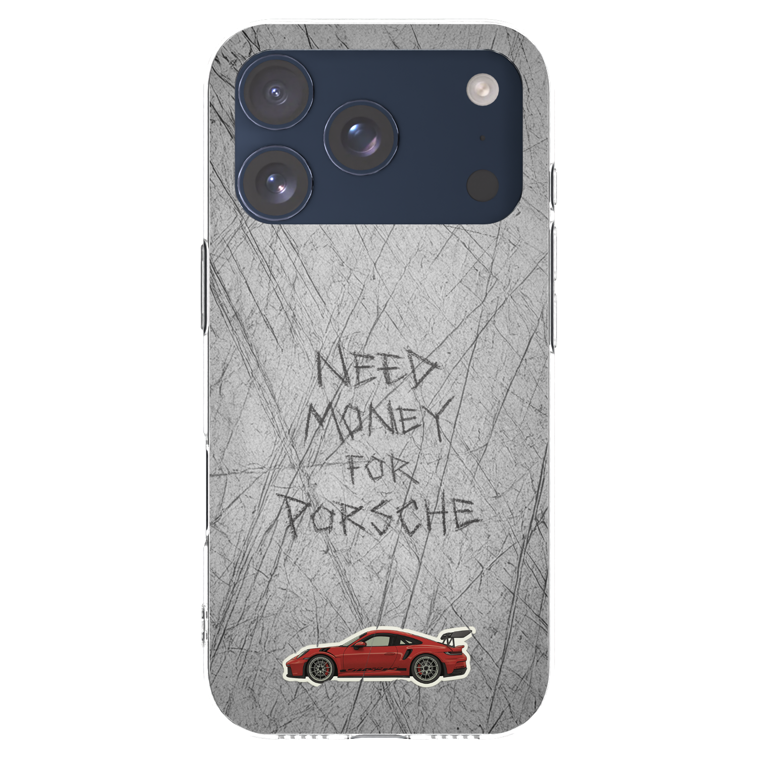 Picasee husă transparentă din silicon pentru Apple iPhone 17 Pro - Garage Scratch