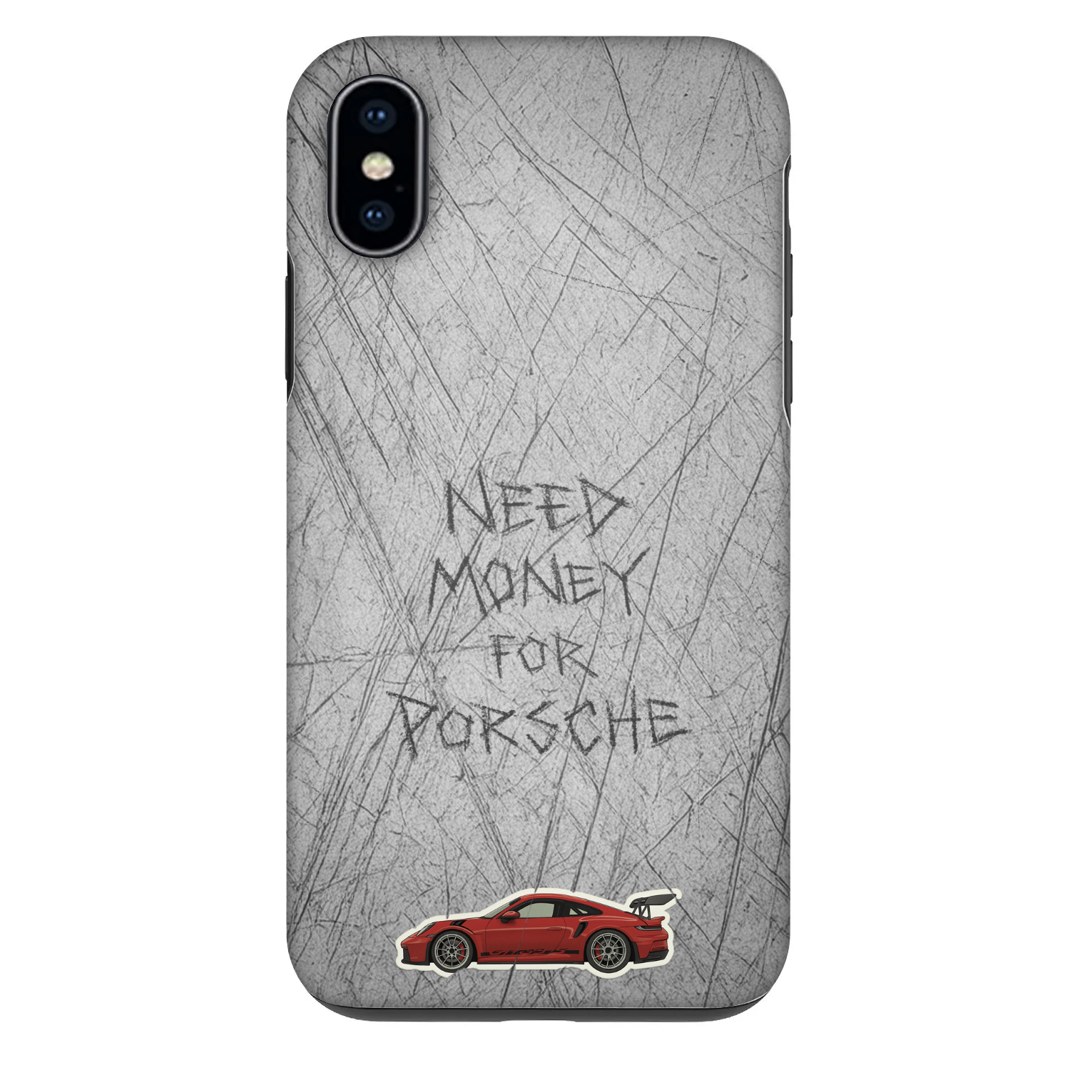 Picasee Fashion Case pentru Apple iPhone X/XS - Garage Scratch