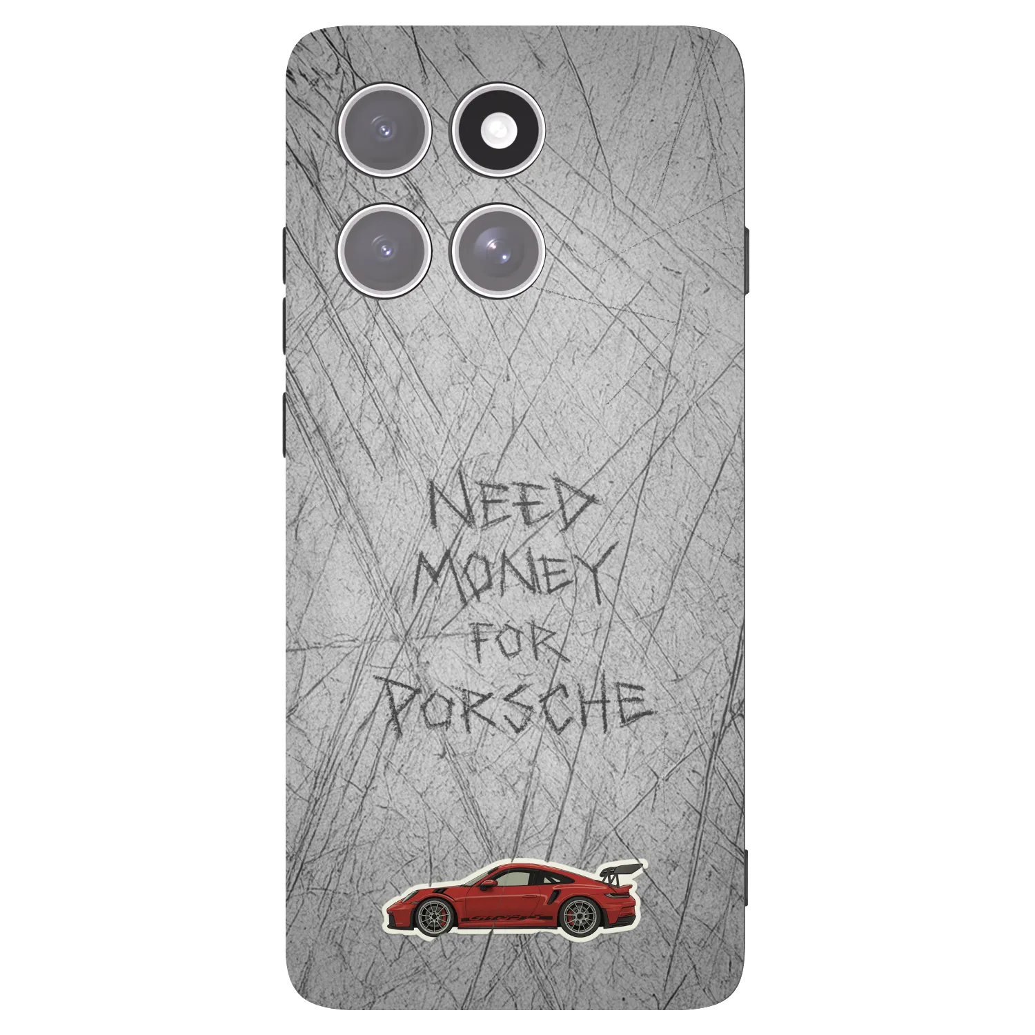 Picasee husă neagră din silicon pentru Motorola Edge 60 Pro - Garage Scratch