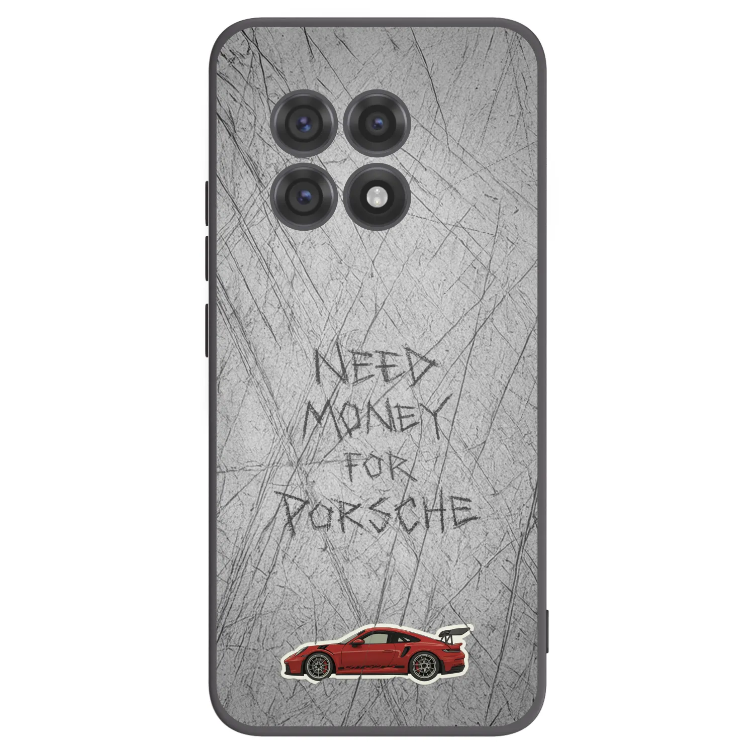 Picasee husă neagră din silicon pentru OnePlus 13R 5G - Garage Scratch