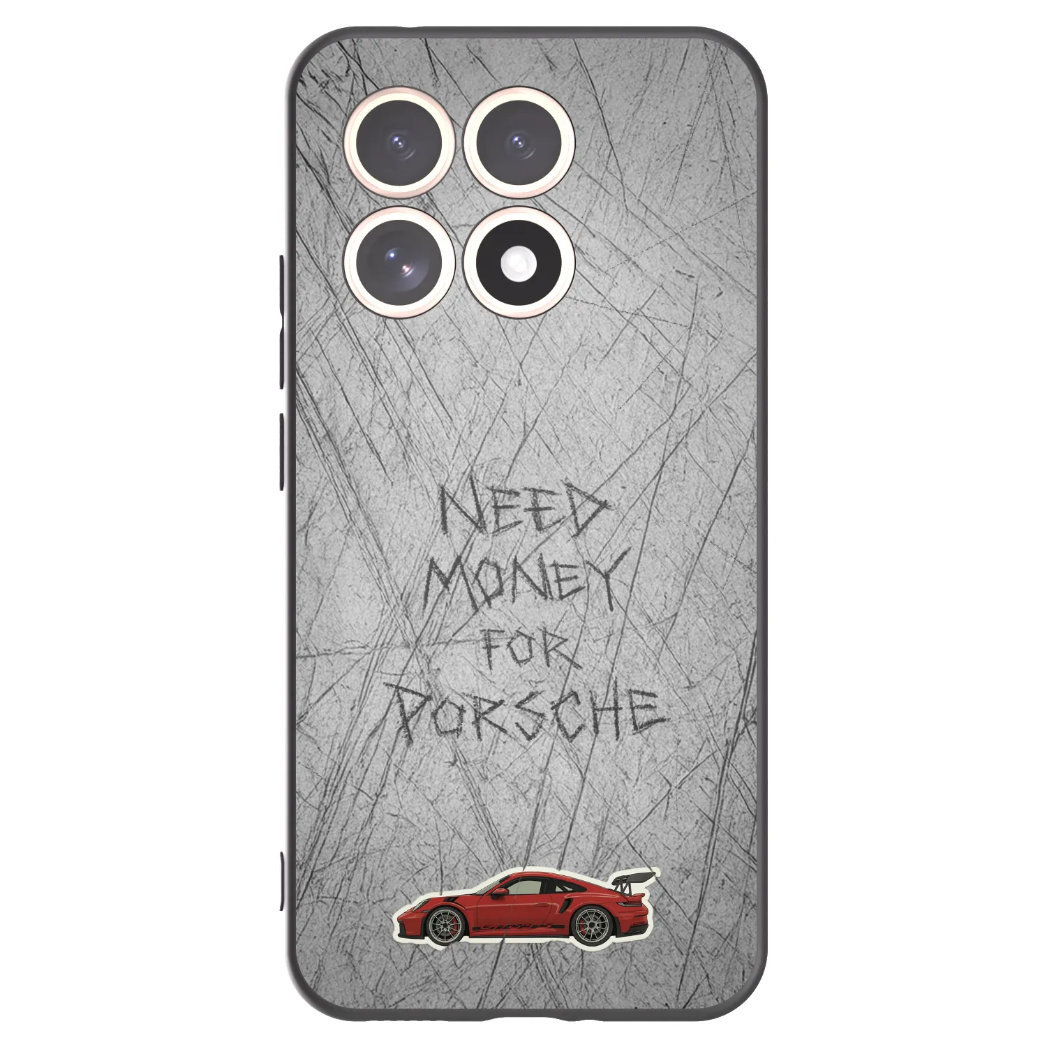 Picasee husă neagră din silicon pentru Xiaomi 15T - Garage Scratch