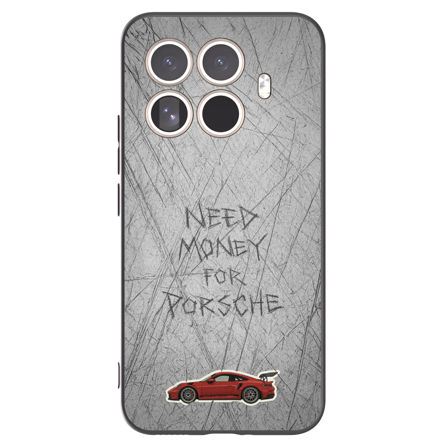 Picasee husă neagră din silicon pentru Xiaomi 15T Pro - Garage Scratch