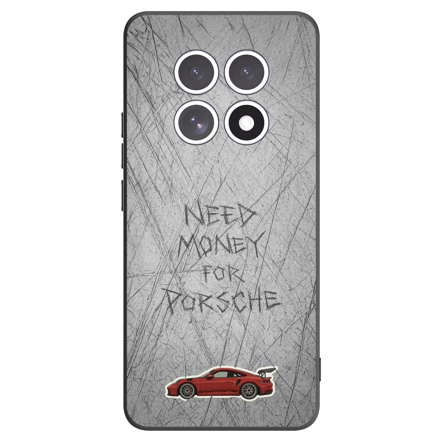 Picasee husă neagră din silicon pentru Xiaomi Redmi Note 15 - Garage Scratch