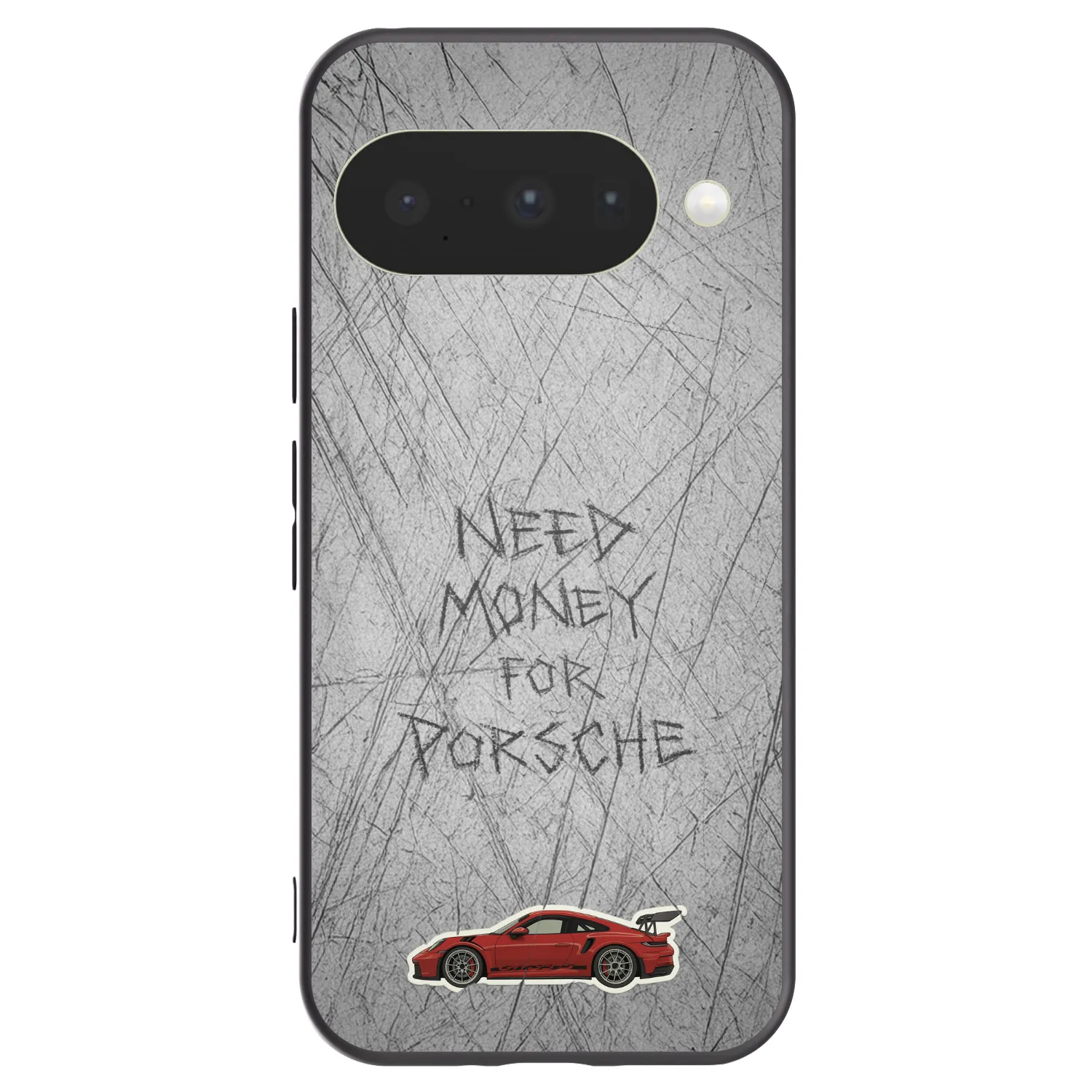 Picasee husă neagră din silicon pentru Google Pixel 10 - Garage Scratch