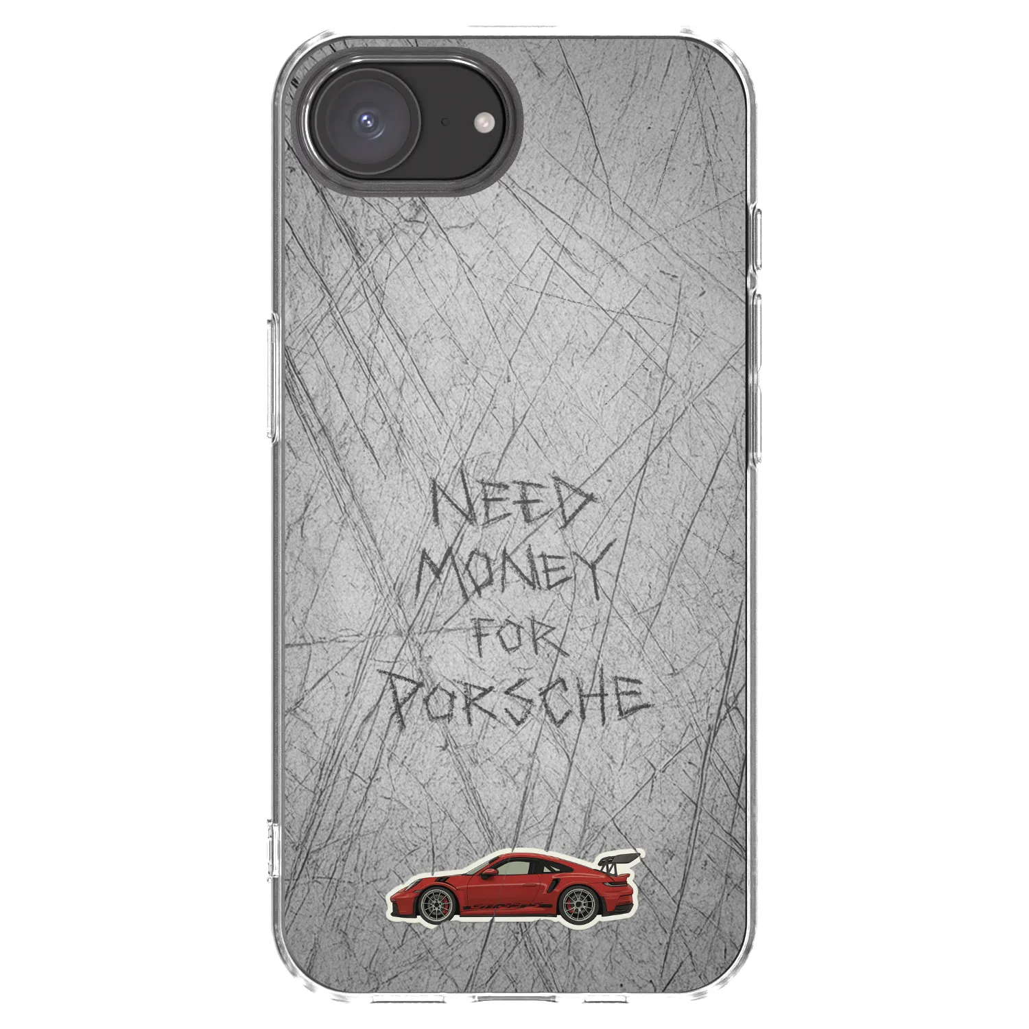 Picasee husă transparentă din silicon pentru Apple iPhone 17e - Garage Scratch