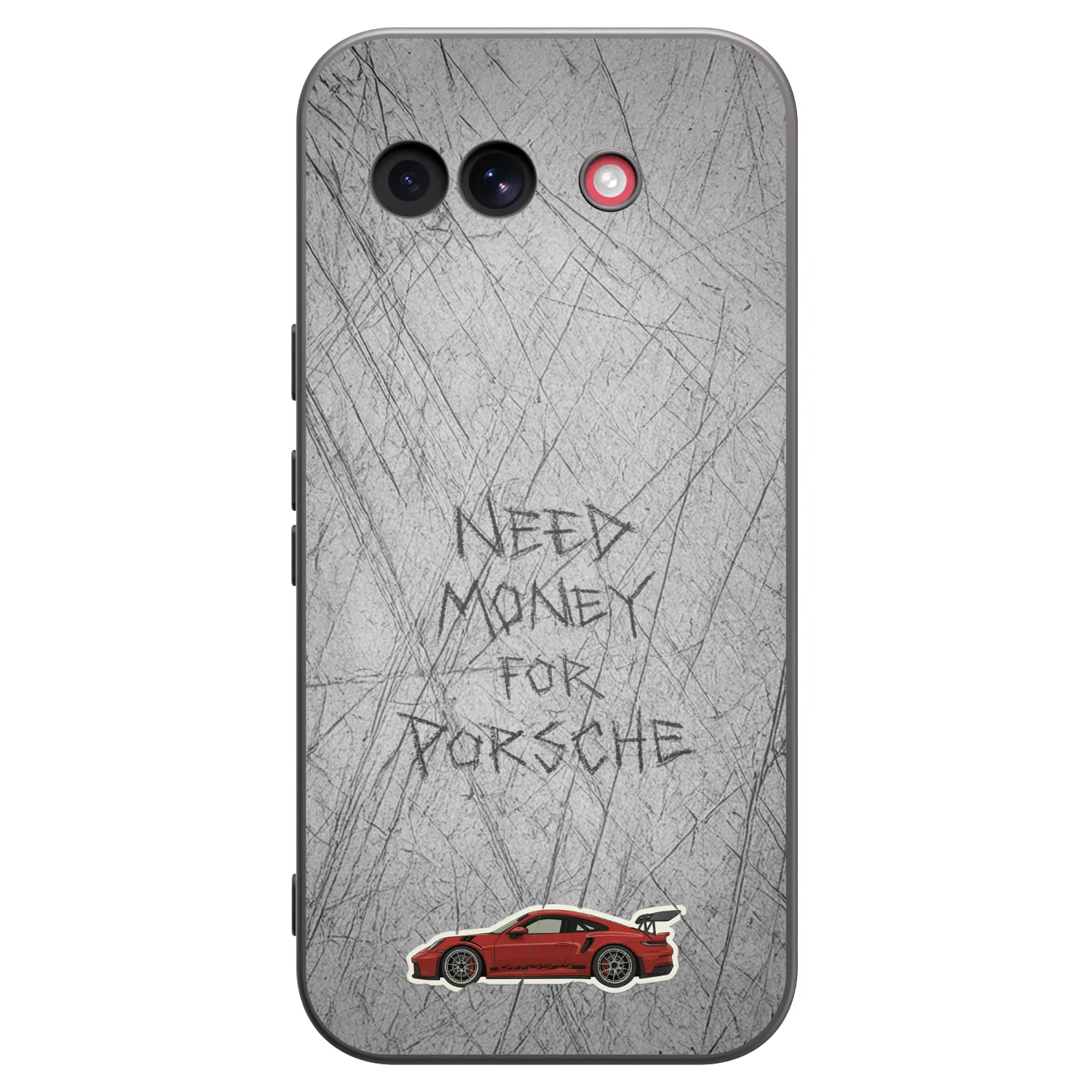 Picasee husă neagră din silicon pentru Google Pixel 10a - Garage Scratch
