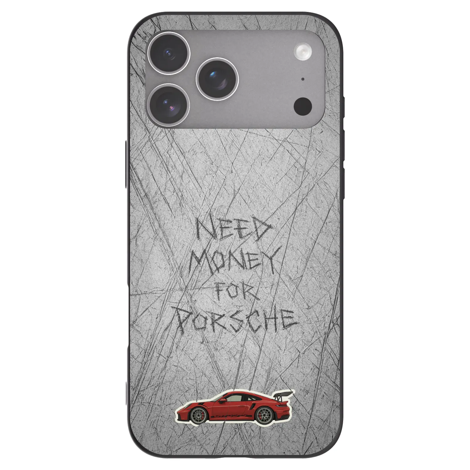 Picasee husă neagră din silicon pentru Apple iPhone 18 Pro Max - Garage Scratch
