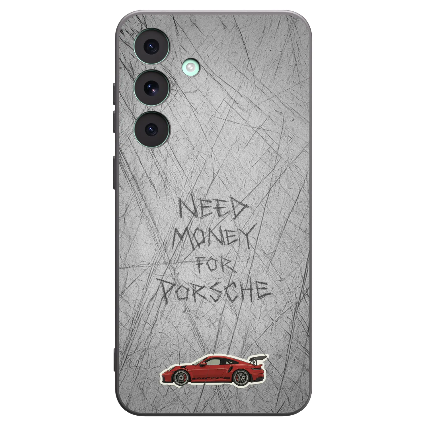 Picasee husă neagră din silicon pentru Samsung Galaxy S26 FE - Garage Scratch