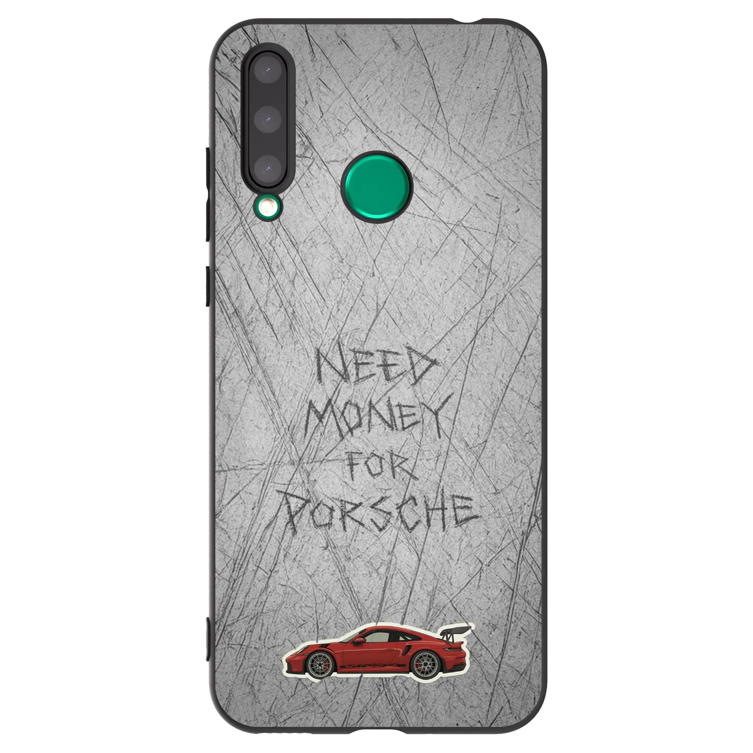 Picasee husă neagră din silicon pentru Honor 20 Lite - Garage Scratch