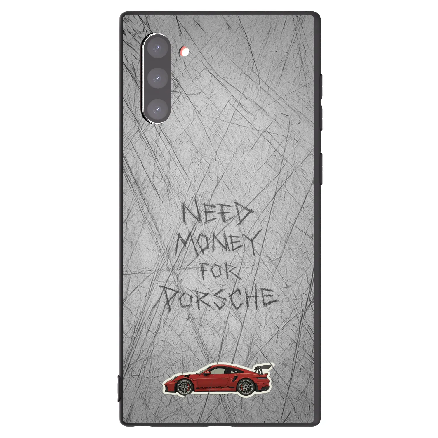 Picasee husă neagră din silicon pentru Samsung Galaxy Note 10 N970F - Garage Scratch