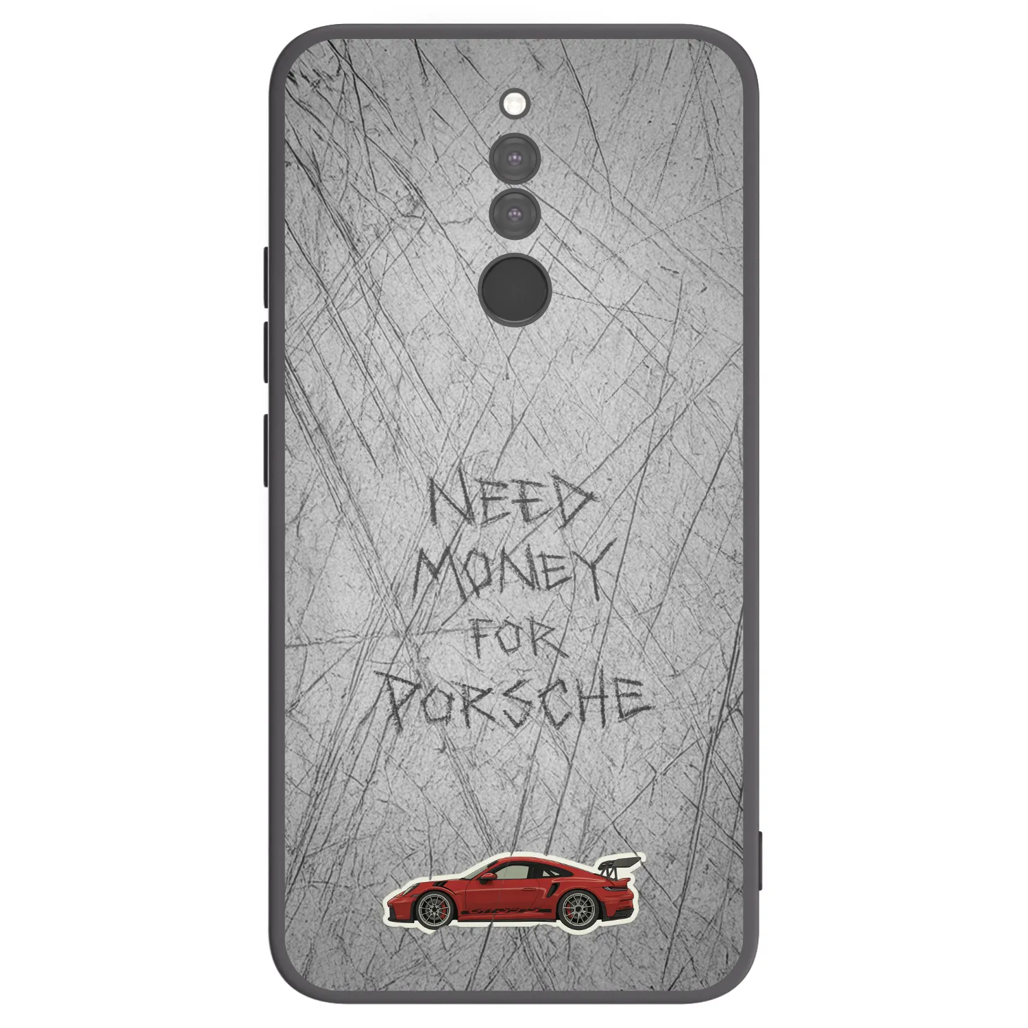 Picasee husă neagră din silicon pentru Xiaomi Redmi 8 - Garage Scratch