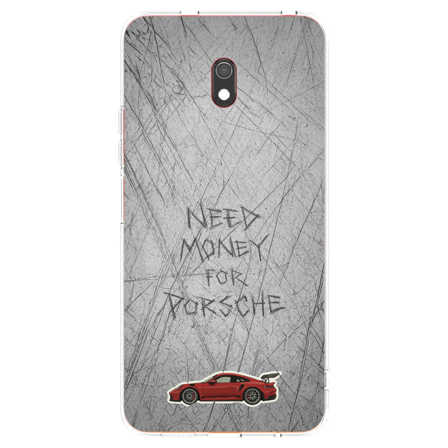 Picasee husă transparentă din silicon pentru Xiaomi Redmi 8A - Garage Scratch