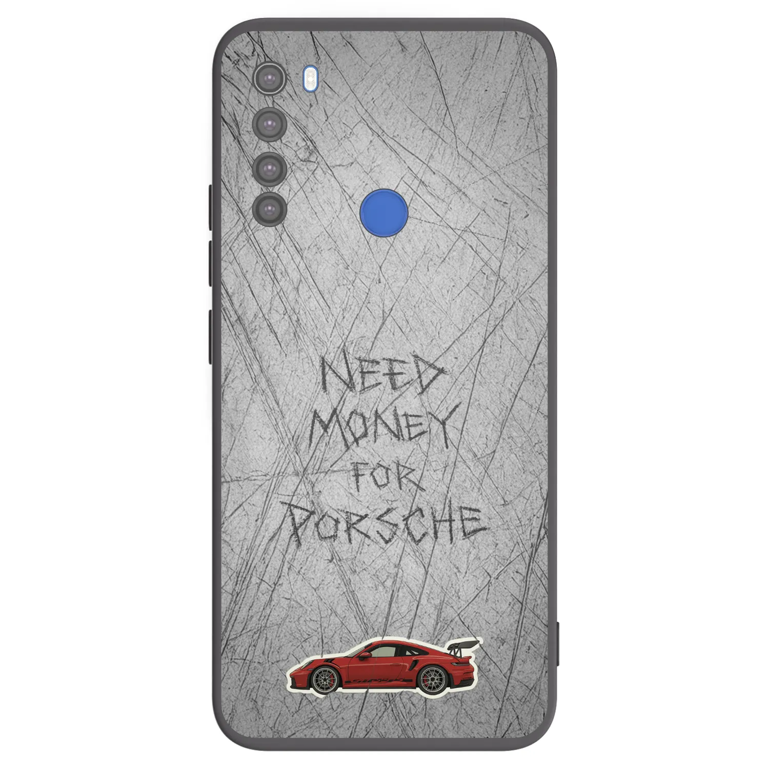 Picasee husă neagră din silicon pentru Xiaomi Redmi Note 8T - Garage Scratch