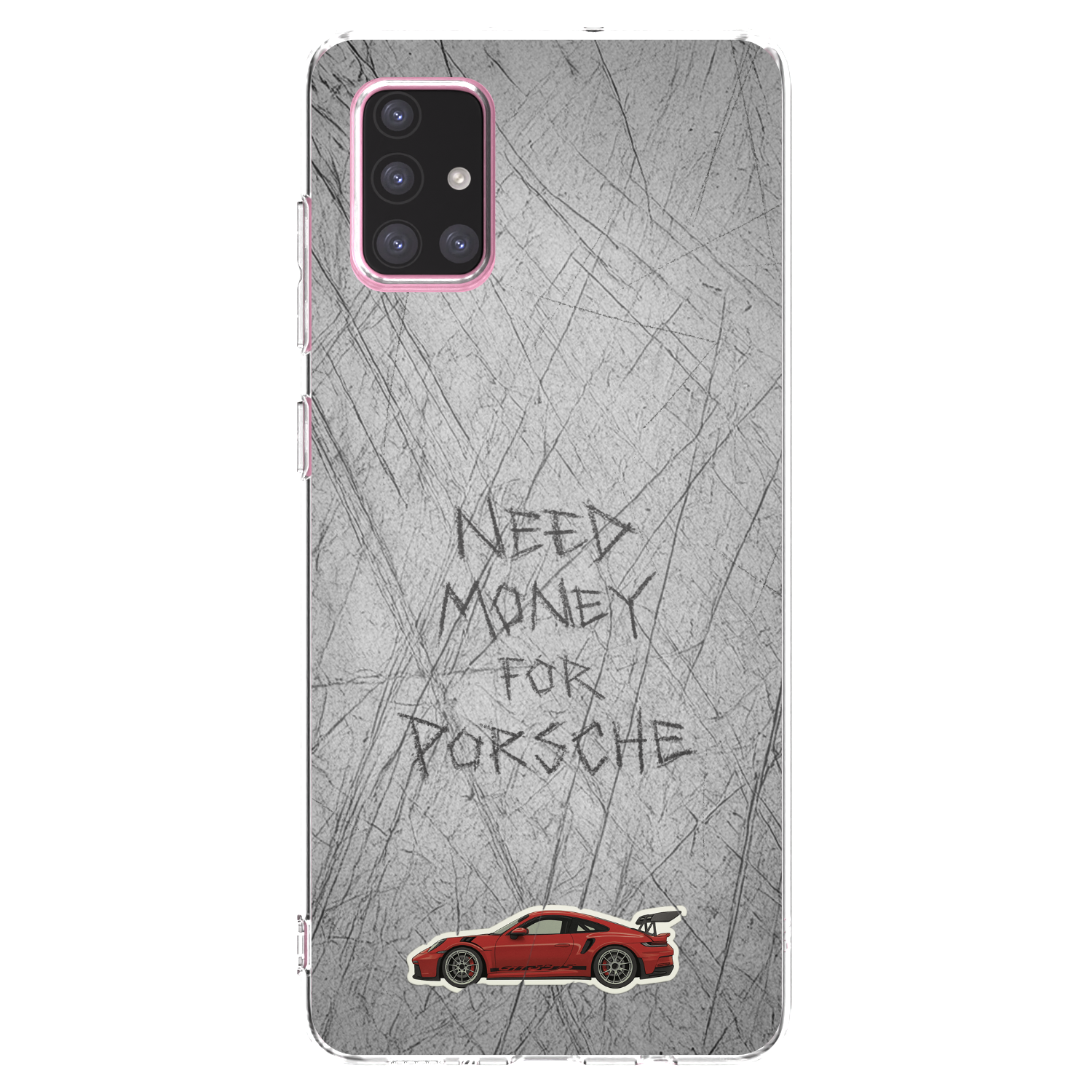 Picasee husă transparentă din silicon pentru Samsung Galaxy A71 A715F - Garage Scratch