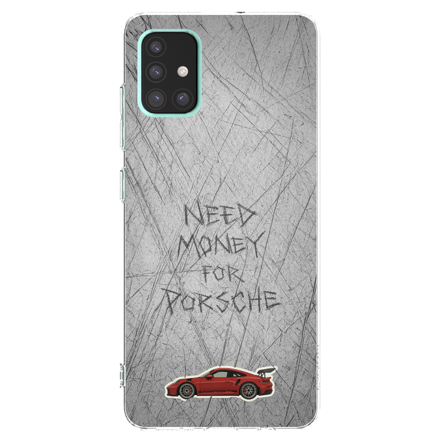 Picasee husă transparentă din silicon pentru Samsung Galaxy A51 A515F - Garage Scratch