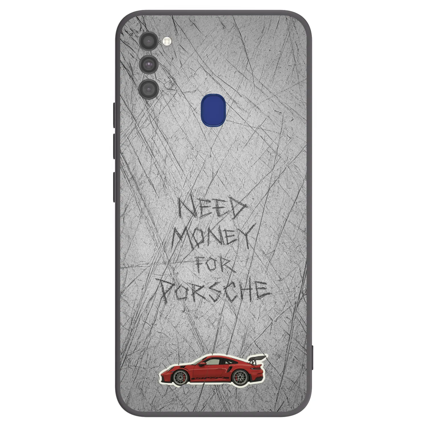 Picasee husă neagră din silicon pentru Samsung Galaxy M21 M215F - Garage Scratch