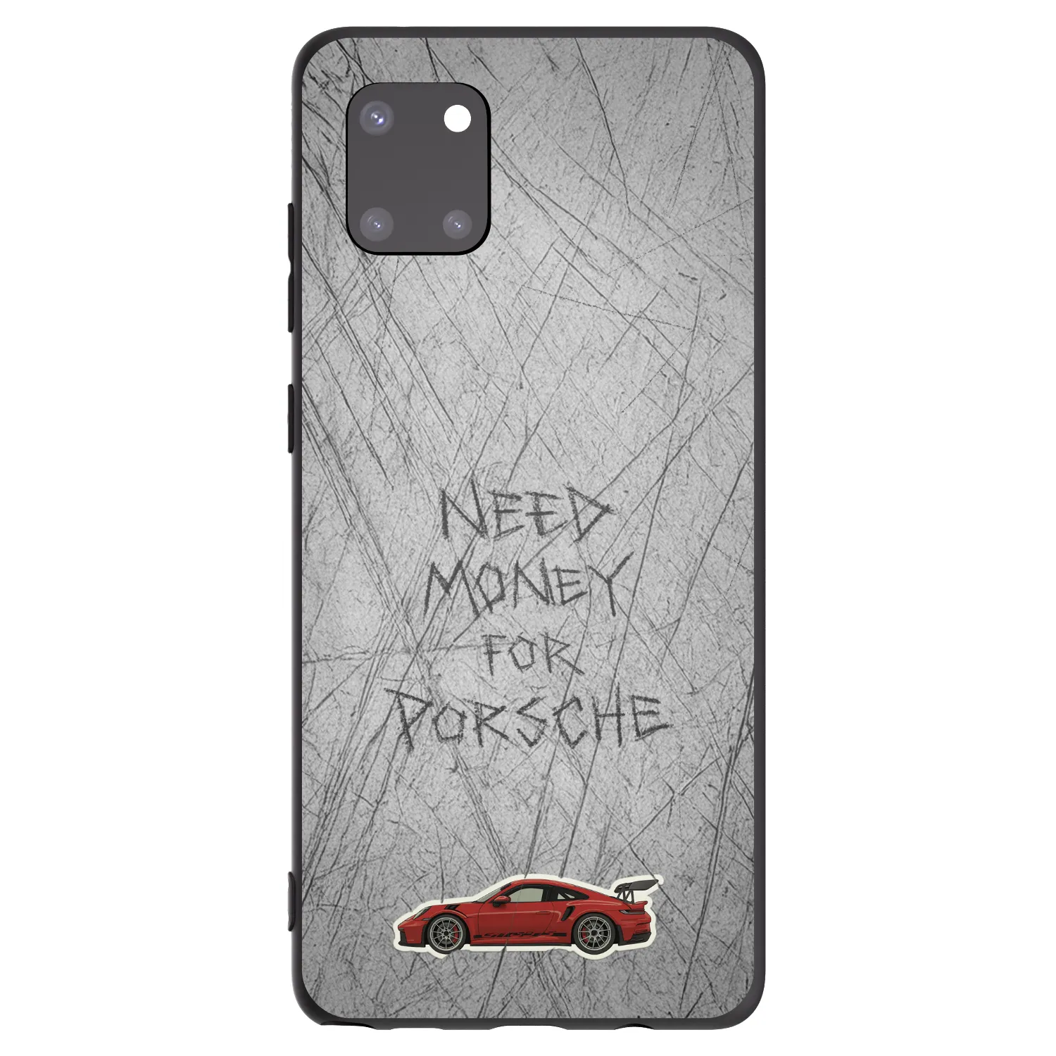 Picasee husă neagră din silicon pentru Samsung Galaxy Note 10 Lite N770F - Garage Scratch