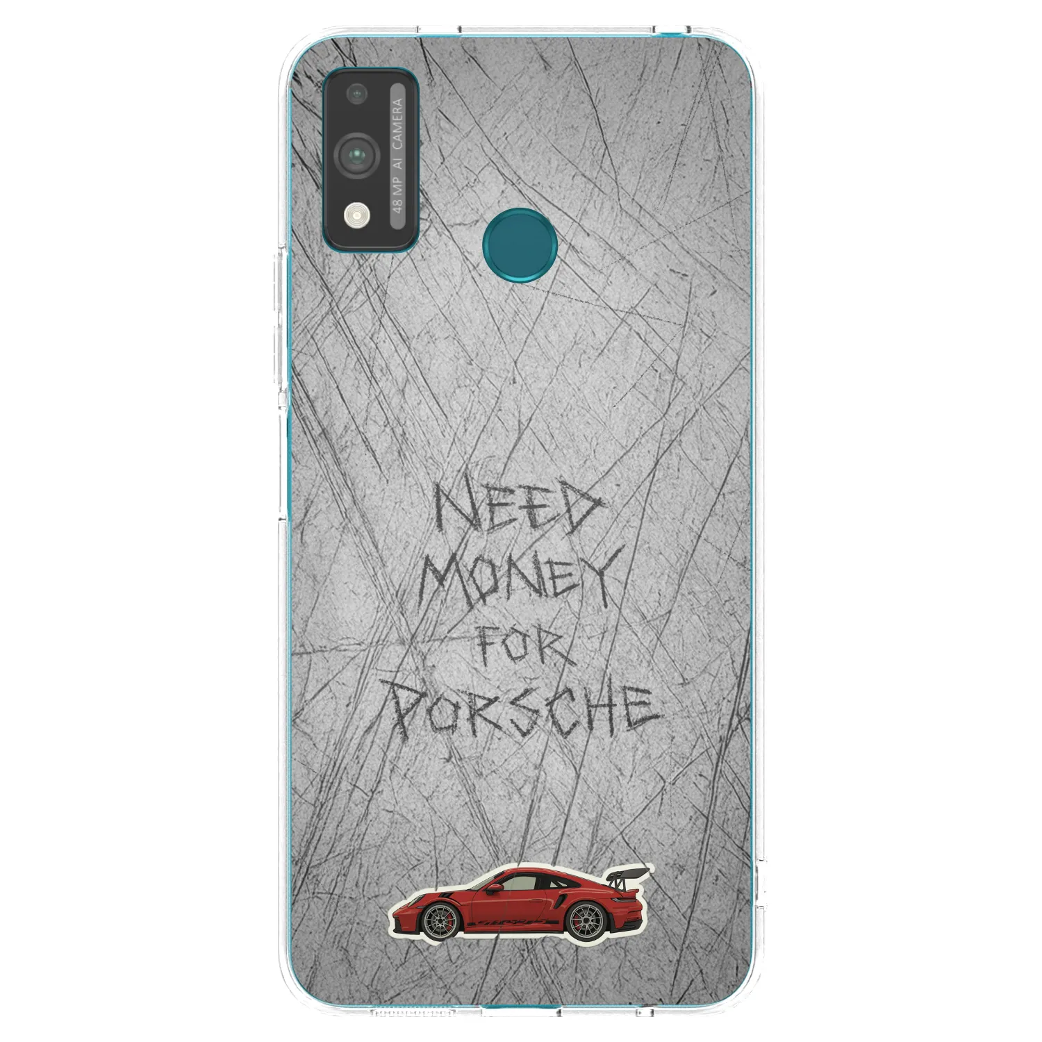 Picasee husă transparentă din silicon pentru Honor 9X Lite - Garage Scratch
