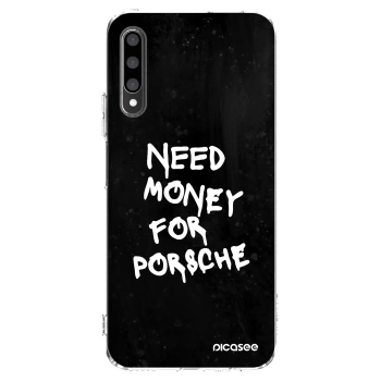 Picasee husă transparentă din silicon pentru Honor 9X Pro - Black Dollar