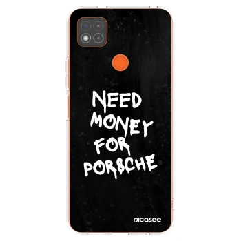 Picasee husă transparentă din silicon pentru Xiaomi Redmi 9C - Black Dollar