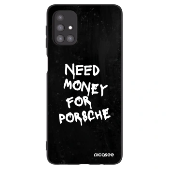 Husă pentru Samsung Galaxy M31s - Black Dollar