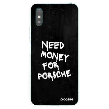 Picasee husă transparentă din silicon pentru Xiaomi Redmi 9A - Black Dollar