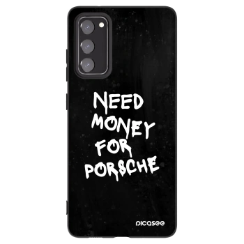 Picasee husă neagră din silicon pentru Samsung Galaxy S20 FE - Black Dollar