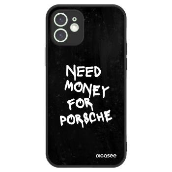 Picasee ULTIMATE CASE pentru Apple iPhone 12 - Black Dollar