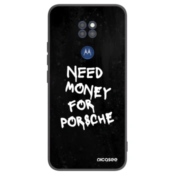 Husă pentru Motorola Moto G9 Play - Black Dollar