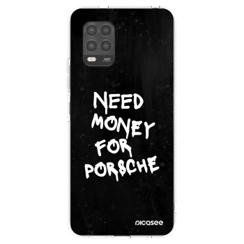 Picasee husă transparentă din silicon pentru Xiaomi Mi 10 Lite - Black Dollar