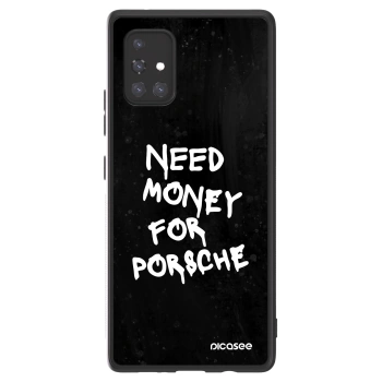 Picasee ULTIMATE CASE pentru Samsung Galaxy A71 A715F - Black Dollar
