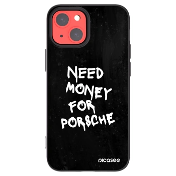 Picasee husă neagră din silicon pentru Apple iPhone 13 mini - Black Dollar