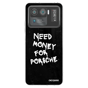 Picasee husă transparentă din silicon pentru Xiaomi Mi 11 Ultra - Black Dollar
