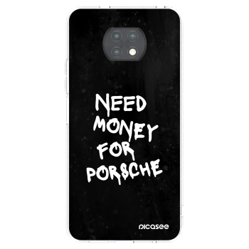 Picasee husă transparentă din silicon pentru Xiaomi Redmi Note 9T - Black Dollar