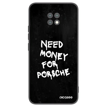 Picasee husă neagră din silicon pentru Xiaomi Redmi Note 9T - Black Dollar