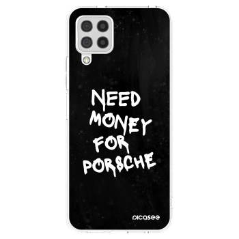 Picasee husă transparentă din silicon pentru Samsung Galaxy A22 A225F 4G - Black Dollar