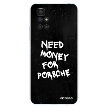 Picasee husă transparentă din silicon pentru Xiaomi Redmi 10 - Black Dollar