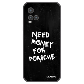 Picasee husă neagră din silicon pentru Vivo Y33s - Black Dollar