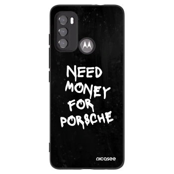 Picasee husă neagră din silicon pentru Motorola Moto G60 - Black Dollar
