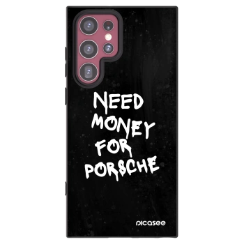 Picasee husă neagră din silicon pentru Samsung Galaxy S22 Ultra 5G - Black Dollar