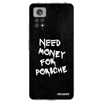 Picasee husă transparentă din silicon pentru Xiaomi Redmi Note 11S 4G - Black Dollar