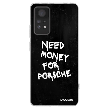 Picasee husă transparentă din silicon pentru Xiaomi Redmi Note 11 Pro 5G - Black Dollar