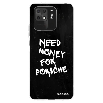 Picasee husă transparentă din silicon pentru Xiaomi Redmi 10C - Black Dollar