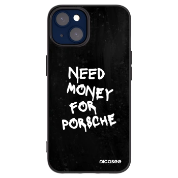 Picasee husă neagră din silicon pentru Apple iPhone 14 - Black Dollar