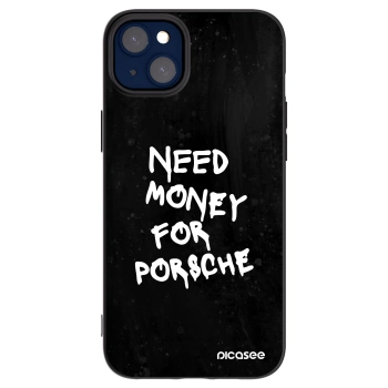 Picasee husă neagră din silicon pentru Apple iPhone 14 Plus - Black Dollar