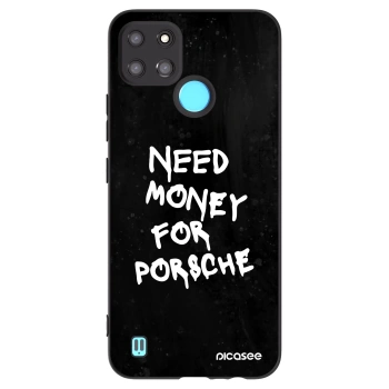 Picasee husă neagră din silicon pentru Realme C21Y - Black Dollar