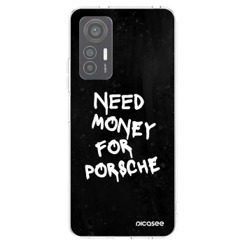 Picasee husă transparentă din silicon pentru Xiaomi 12 Lite - Black Dollar