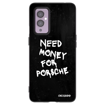 Picasee husă neagră din silicon pentru OnePlus 9 - Black Dollar