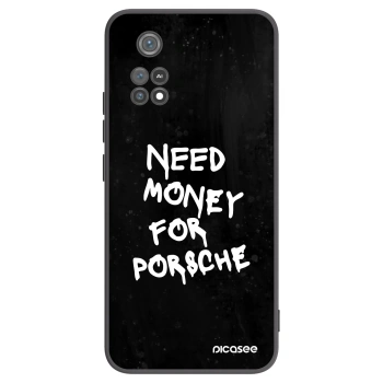 Picasee husă neagră din silicon pentru Xiaomi Poco M4 Pro - Black Dollar