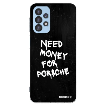 Picasee husă transparentă din silicon pentru Samsung Galaxy A23 A235F 4G - Black Dollar